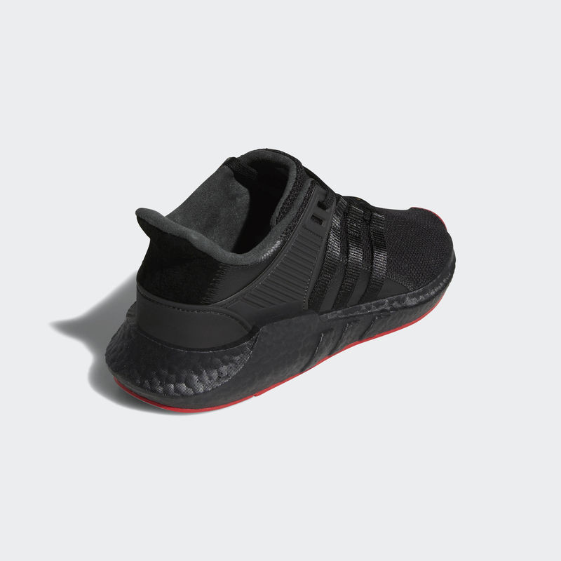 Adidas eqt support 93/17 shop red carpet pack black